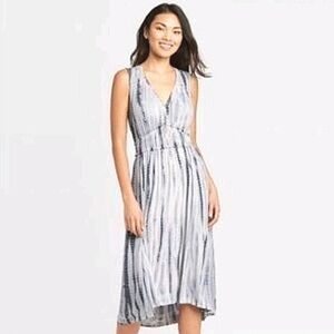 Knox Rose L Tie Dye Midi Dress Soft Stretch GrayExcellent condition Accented